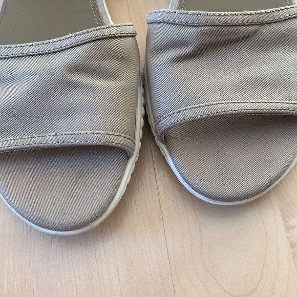 Prada Gabardine Flat Sandal, Khaki size 39.5 - Picture 11 of 16